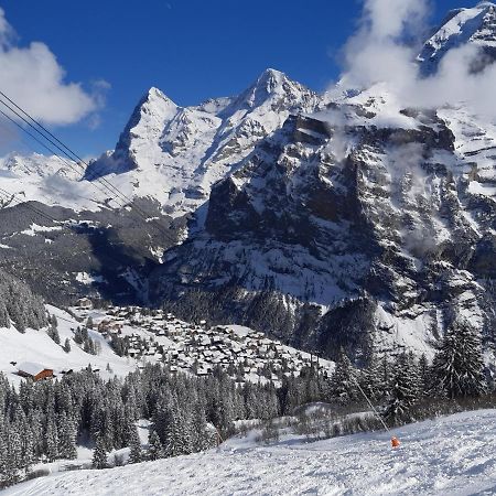 Studio Bim Chalet Bim Chilchli Mürren Zewnętrze zdjęcie